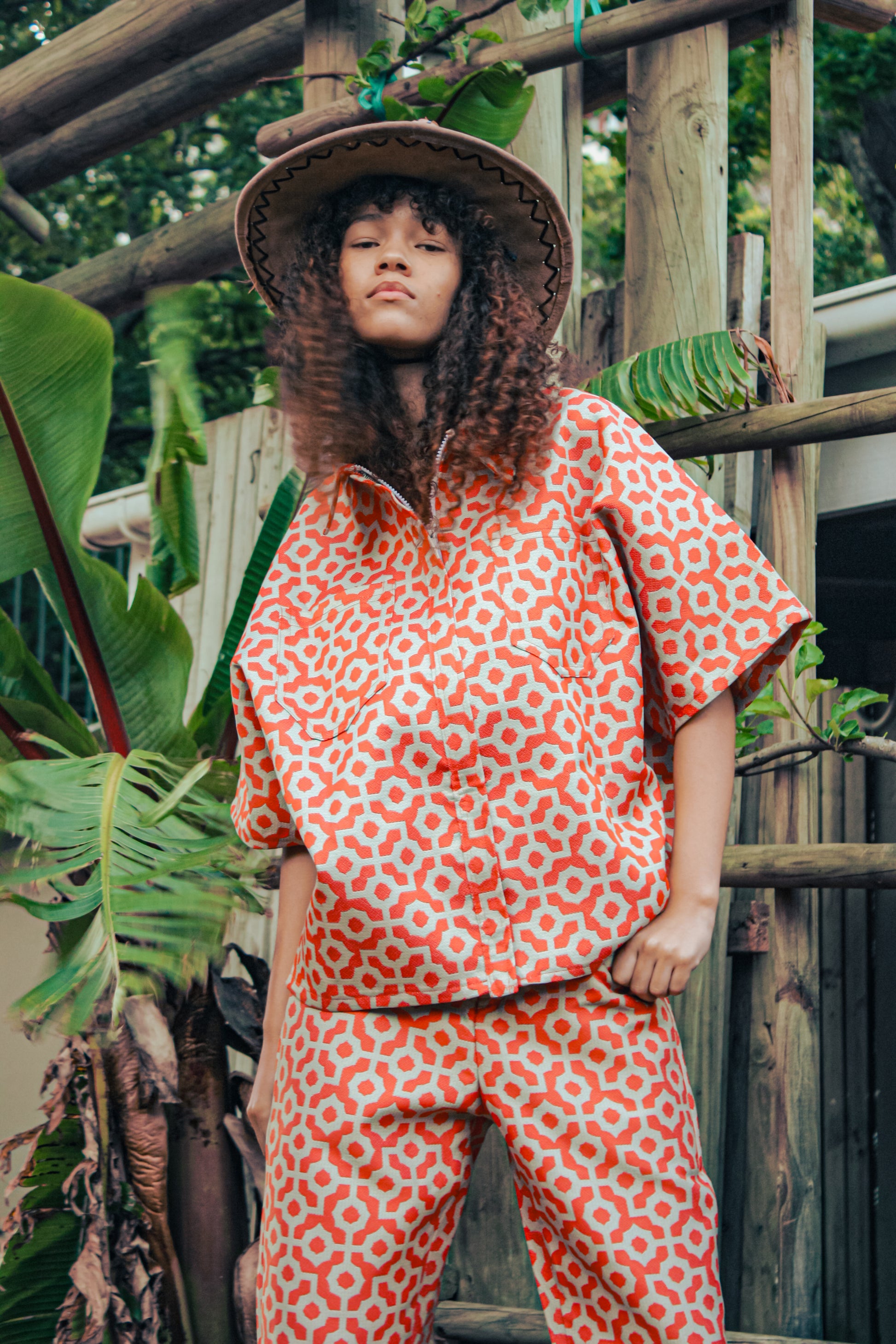 overberg flare pant and shacket